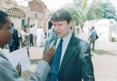 Interview of Thierry Stoehr at Ouagadougou (Burkina Faso)